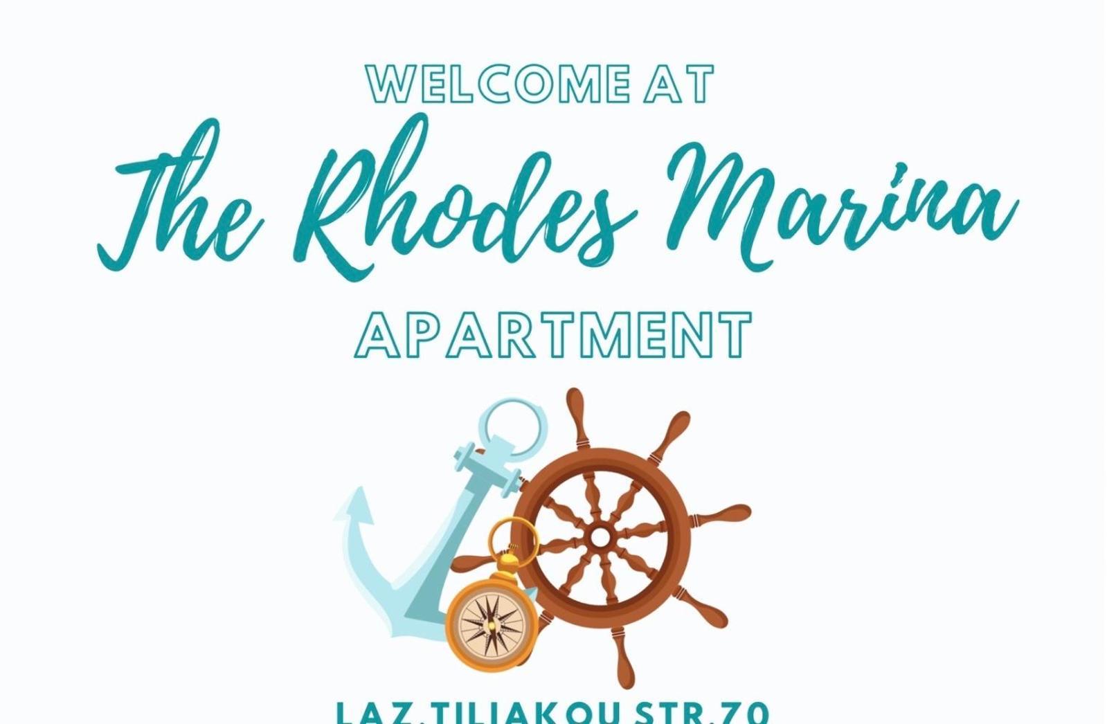 The Rhodes Marina Apartment Rhodes City المظهر الخارجي الصورة